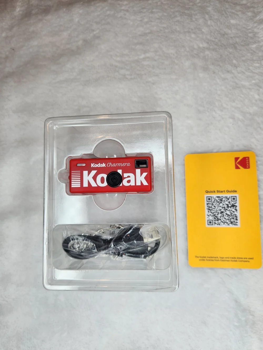 Kodak Charmera Keychain Digital Camera - Red